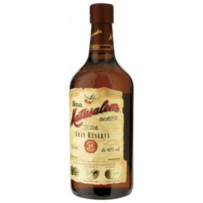 Rhum Vieux Matusalem Gran Reserva 15 ans 40°