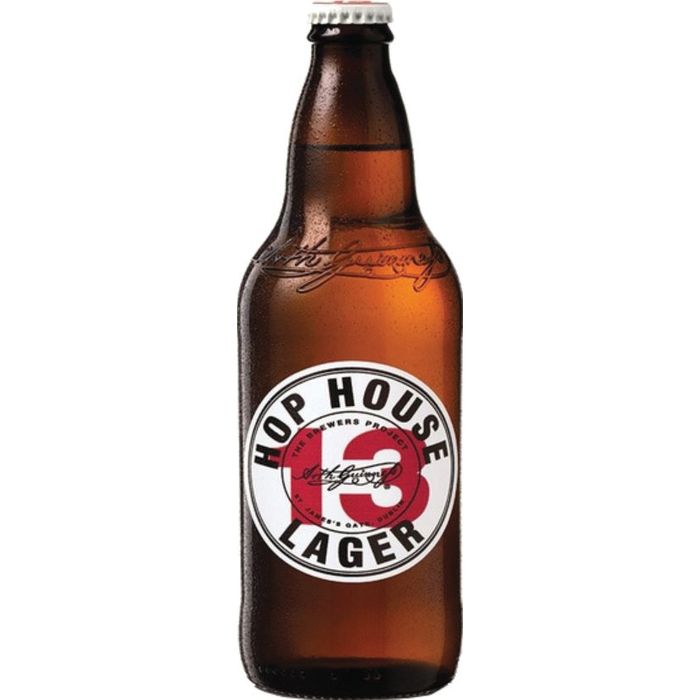 Bière Pale Lager Guinness Hop House 13 Blonde 5°