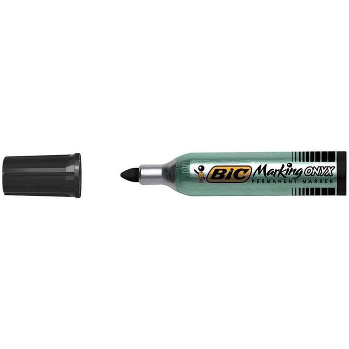 BIC® Marking Onyx 1482 - Marqueur permanent pointe ogive trait 1.5 mm -  Noir - Marqueurs Permanentsfavorable à acheter dans notre magasin