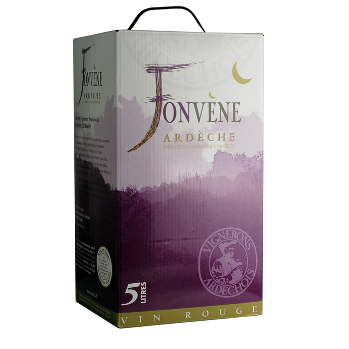 IGP Ardèche Rouge Vignerons Ardechois Fonvene