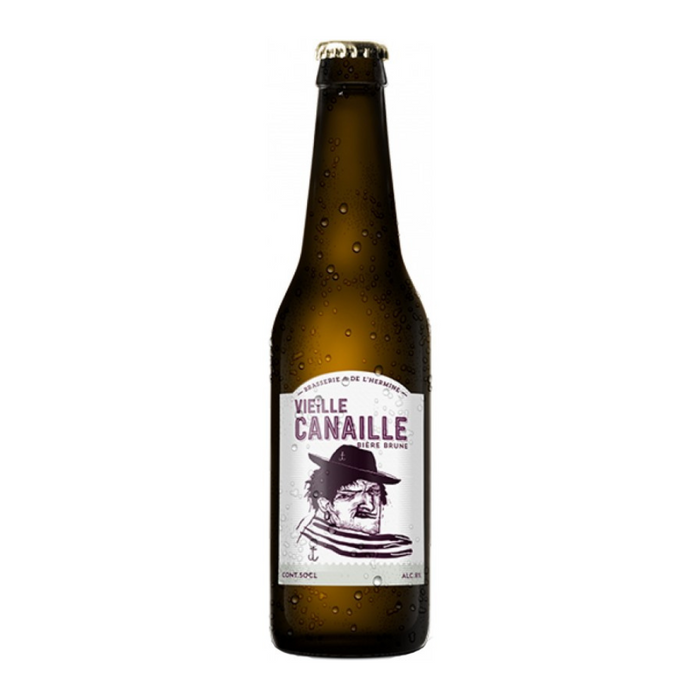 Bière Amber Ale Vieille Canaille   Brune 8°