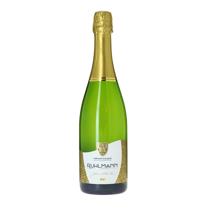 AOP Crémant d’Alsace Brut Blanc Ruhlmann   Bio