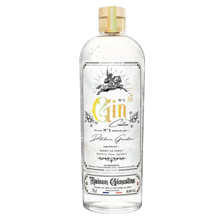 Distilled Gin Maison Genestine N°2 Esprit De Tonic 38.9°