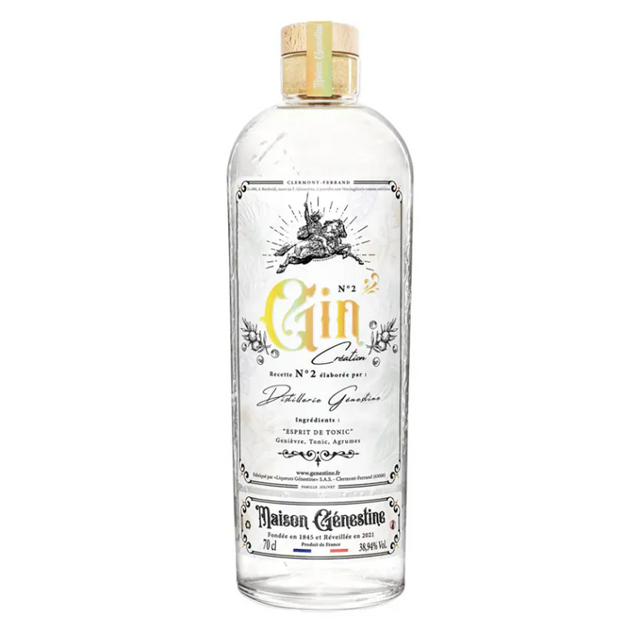 Distilled Gin Maison Genestine N°2 Esprit De Tonic 38.9°