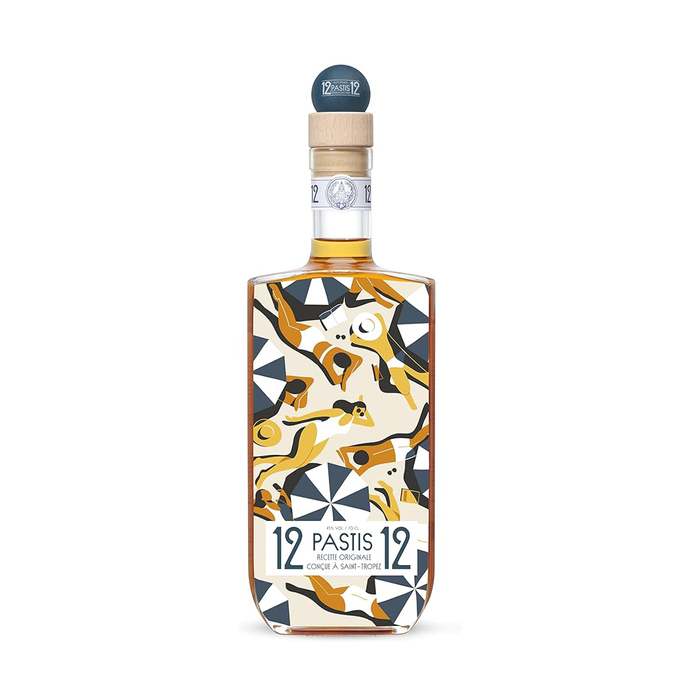Anisé Pastis 1212 Saint Tropez Petanque 45°