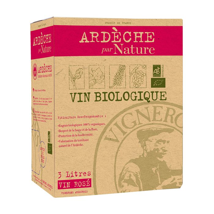 IGP Ardèche Rosé Par Nature   Bio