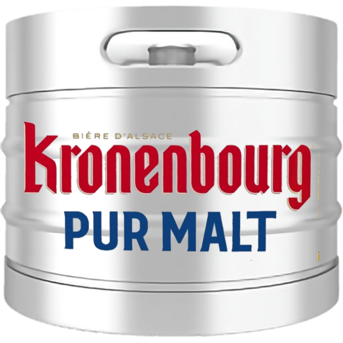 Bière Lager Kronenbourg Pur Malt Blonde SA