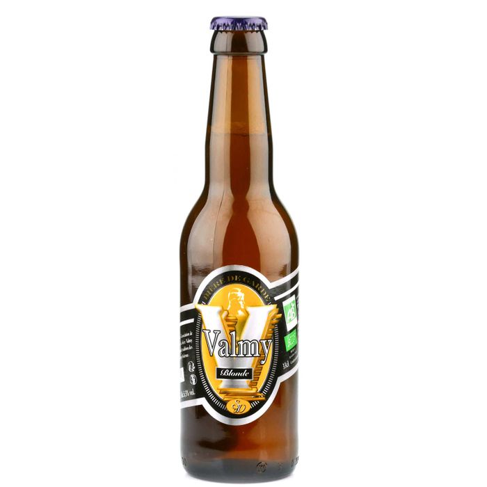 Bière Pale Ale Valmy   Blonde Bio 5.5°