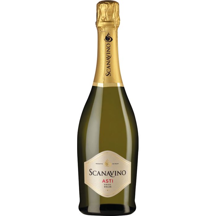 Italie DOCG Asti Spumante Doux Blanc Scanavino