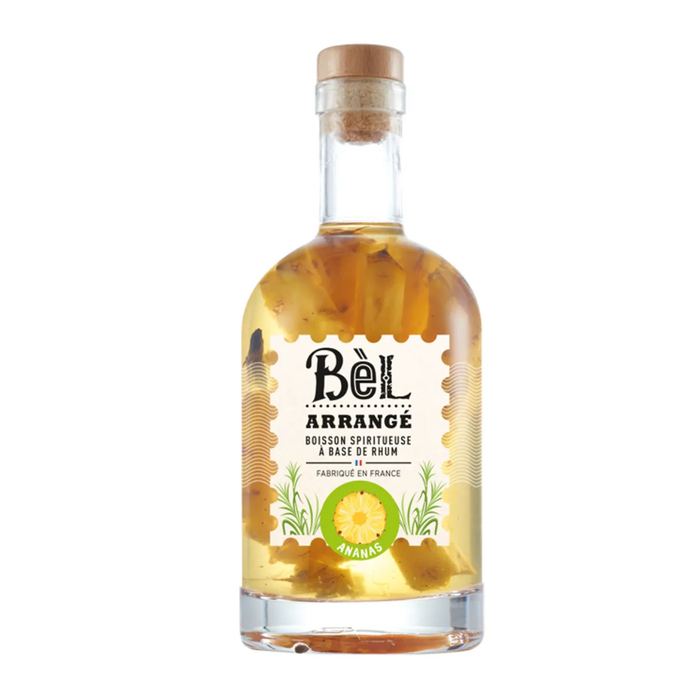 Boisson spiritueuse à base de Rhum Bèl Arrange   Ananas 32°