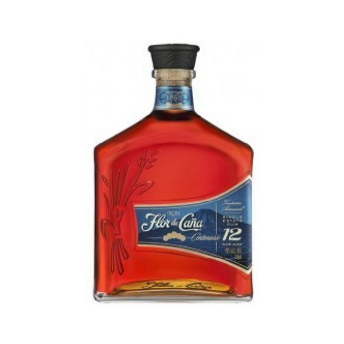 Rhum Vieux Flor de Cana   12 ans 40°