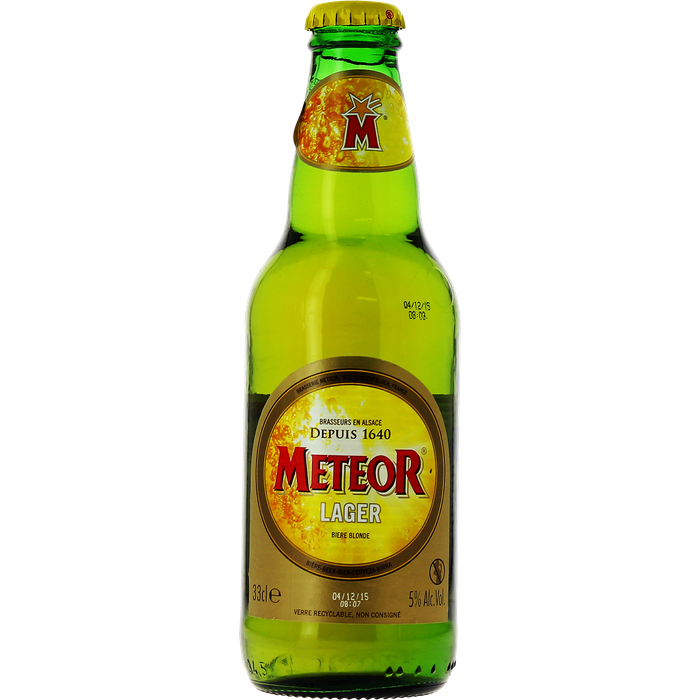 Bière Pale Lager Meteor Lager Blonde 5°