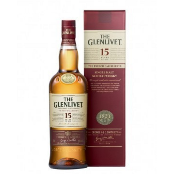 Single Malt Whisky Glenlivet French Oak 15 ans 40°