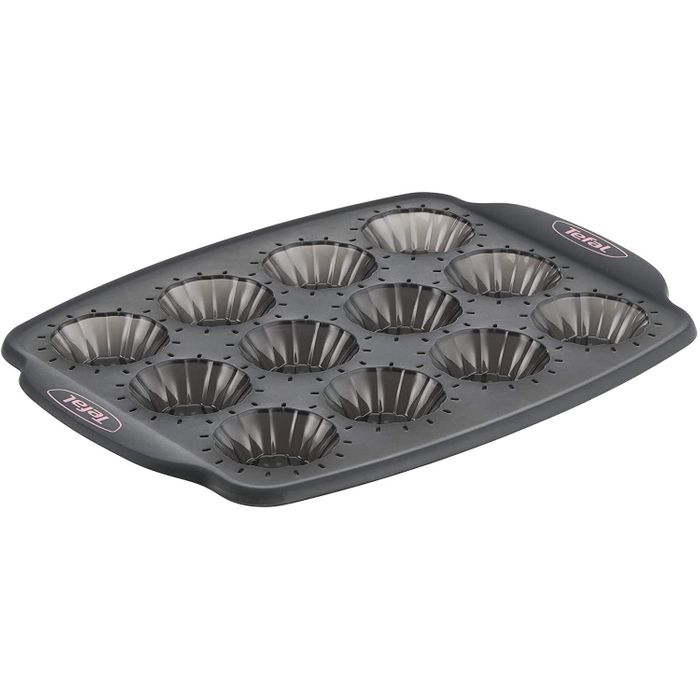 TEFAL Moule Silicone CRISPYBAKE pour 12 Mini Tartelettes