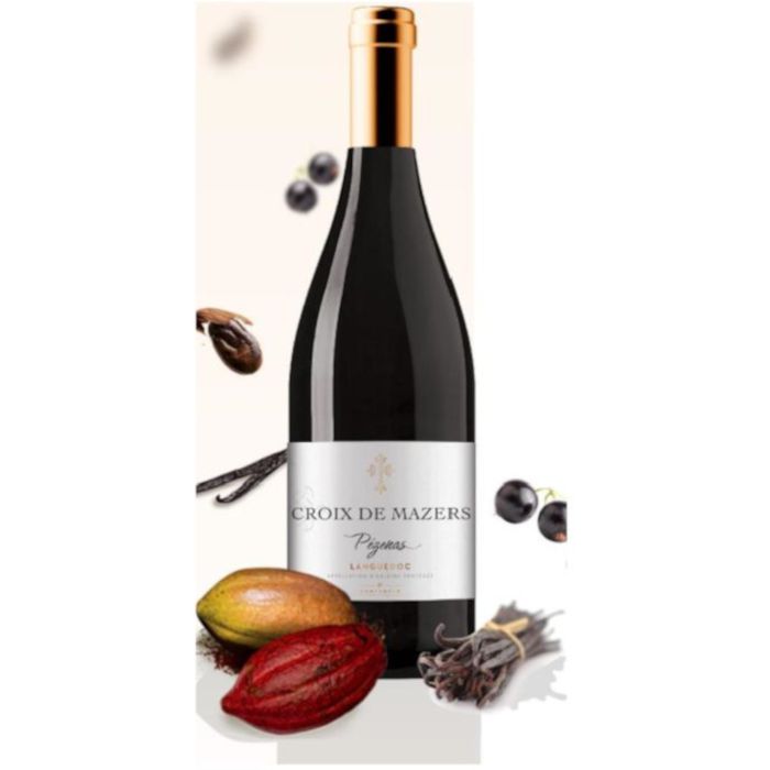 AOP Languedoc Rouge Vignerons de Fontes Croix de Mazers 2017
