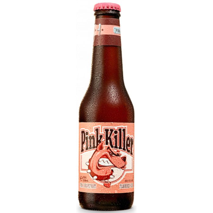 Bière Fruitée Pink Killer   Pamplemousse Rose Rosée 5°