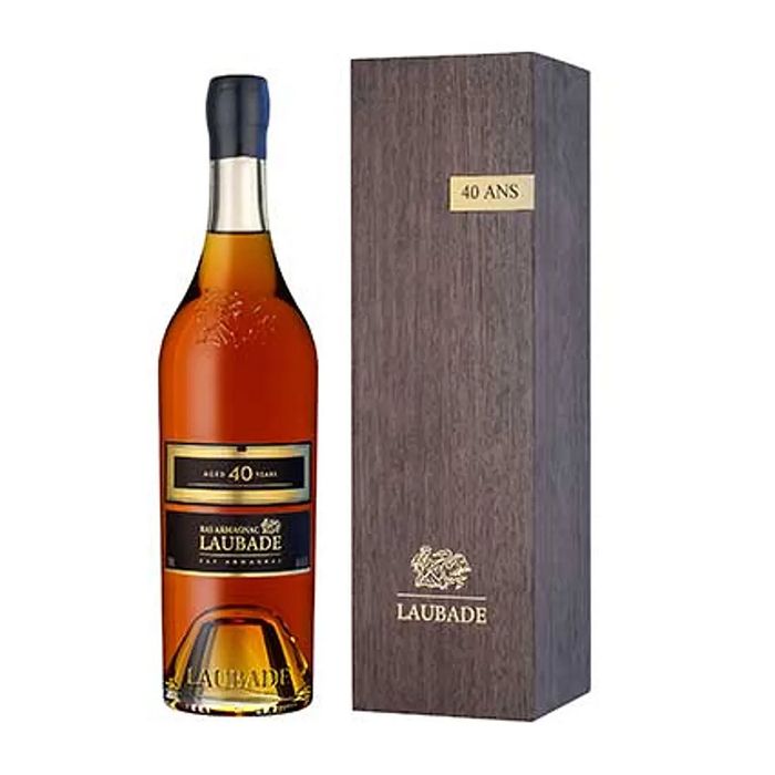 Armagnac Hors d'âge, XO Laubade   40 ans 40°