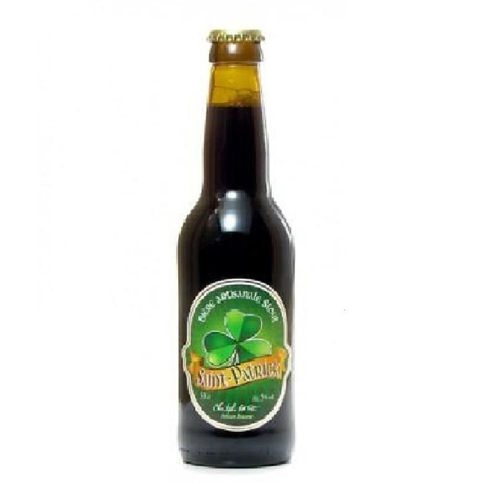 Bière Stout St Patrick   Noire 5°